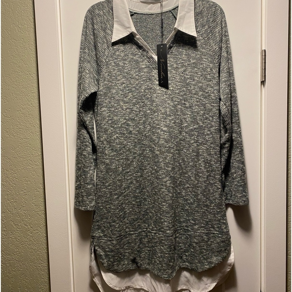 NWT NEESHA KNIT SWEATER DRESS SIZE M